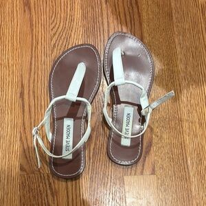 Steve Madden White Sandals for Women